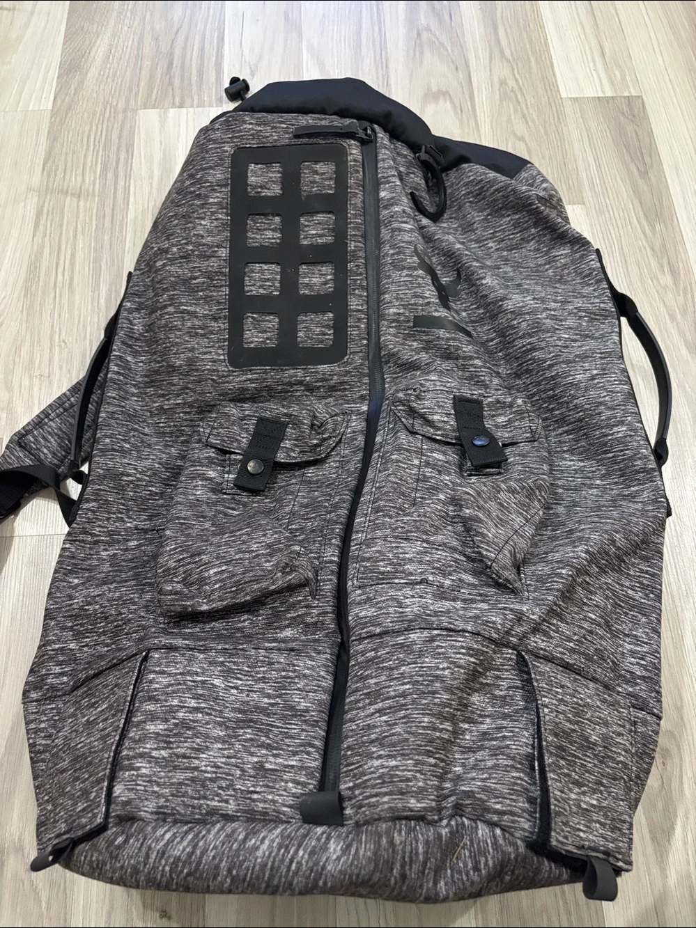 Under Armour Project Rock 90 Bag X-Large Backpack Bag Entrenar Dark Gray Duffel